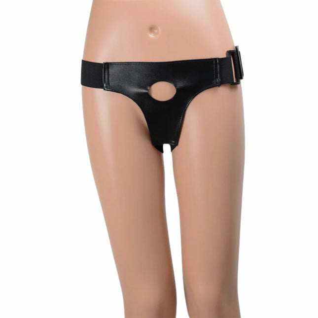 New Black Leather Dildos Pants Erotic Sex Toys for Lesbian Wearable Penis Panties Strap on Adult Game