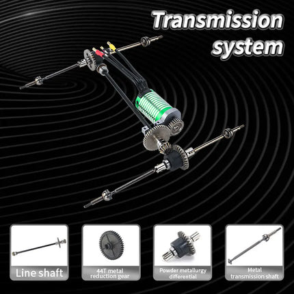 Professional 95KM/H 4WD RC Cars 3S Racing Car 1/14 Brushless High Speed Competitive Drift Remote Control Toys vs Wltoys 144010