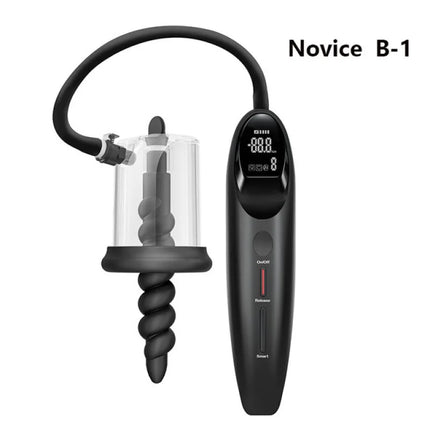 Smart Vacuum Pump Sucking Anal Plug Female Prostate Massage Stimulator Buttplug Male Masturbator Adult Sex Toys For Man Women