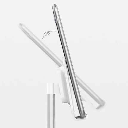Desktop Phone Holder Tablet Stand For Ipad Phones Universal Bracket Telescopic Adjustable Height Angle Metal Live Support