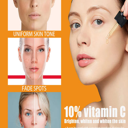 Vitamin C Serum for Face Whitening Facial Serum Hyaluronic Acid Dark Spot Remover Korean Skin Care Products Skincare