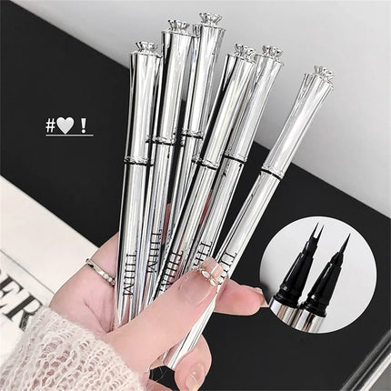 Waterproof Wild Eyebrow Pen 2/4 Separated Head Natural Brow Makeup Quick-Drying Creation of Ultra-Fine Lasting Liquid Eyebrow