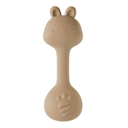 Rattles for Baby 0 3 Months Toys Cartoon Rabbits Sand Hammer Silicone Maracas Baby Silicone Rattle Toys Teether Toys for Baby