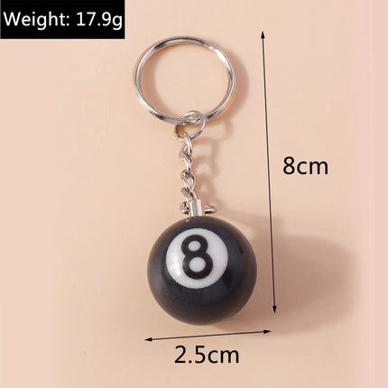 Fashion Mini 3D Soccer Football Keychain Sport Ball Key Ring for Men Women Car Key Holder Handbag Pendant  Jewelry Gift