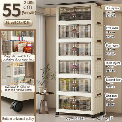 Folding Storage Cabinet Wardrobe / Armoire Rangement Pliable