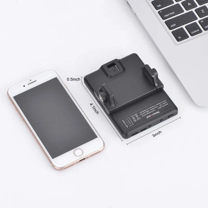 LED Portable Clip-on Selfie Light; Video Conference Lighting, 3 Lighting Modes, Suitable for iPhone Camera Laptop