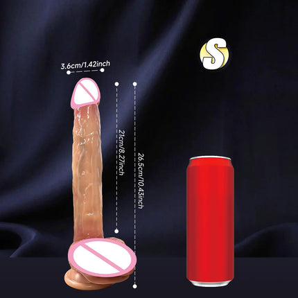 Huge Thick Realistic Dildo Big Penis Double Penetration Anal Plug Vagina Masturbator Fake Dick Adult Sex Toy for Women Sexuales