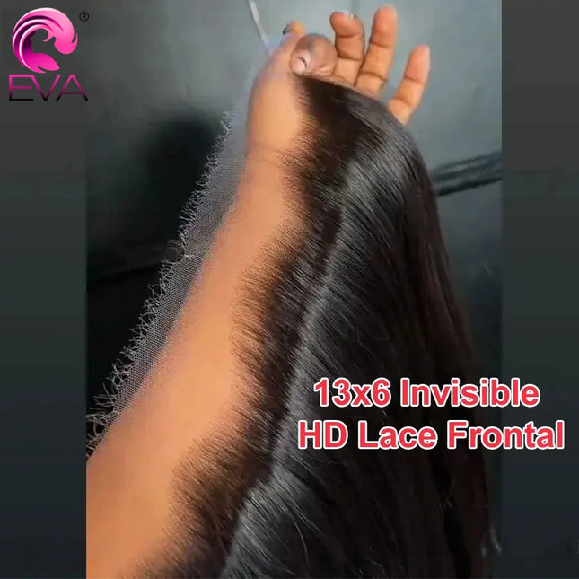 Real HD Lace Frontal Only Full 13x6 13x4 Invisible Melt Skins Lace 5x5 6x6 7x5 HD Lace Closures Human Hair Body Wave & Straight