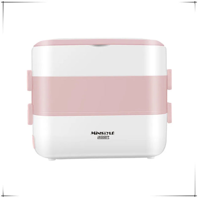 Portable Electric Heating Lunch Box Multi-Functional Reservation Electric Bento Box for Office Workers and Students