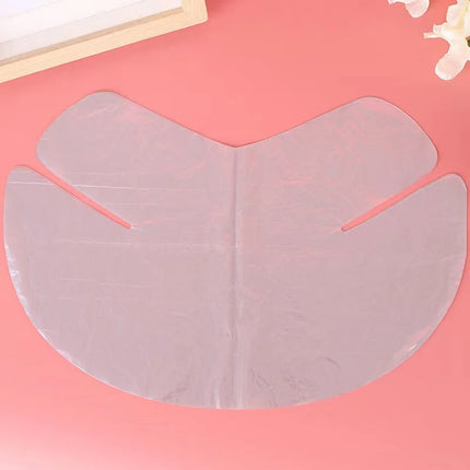 Plastic Film Neck Masks Wrap Disposable Transparent DIY Neck Stickers Paper Ultra Thin Beauty Skin Care Tool Kits