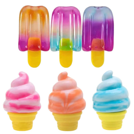 Ice Cream Shaped Decompression Needoh Nice Cream Cone Surprise Stress Relief Squeeze Party ice lolly Gifts