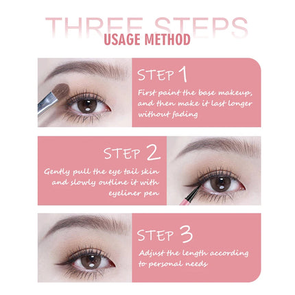 Professional Liquid Eyeliner Cat Style Pen Long-lasting Quick Drying Anti-sweat Waterproof Smooth Matte Black Eyeliner Makeups