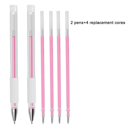 2/6Pcs Skin Marker Pen Tattoo Pens Professional Eyelash Extension Set For Lip Tattoo Eyebrow Piercing Scribe Surgical Skin Tool