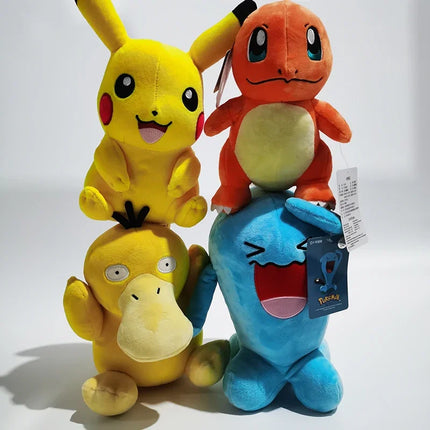 24cm Pokemon Gengar Plush Toy Soft Cute Cartoon Pikachu Stuffed Doll Birthday Gift Peluche Pokemon Collection