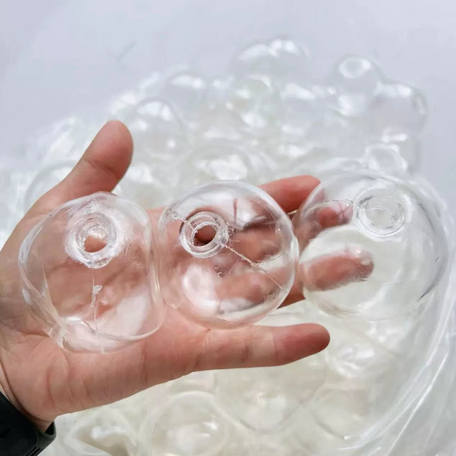 Creative TPR Sphere Empty Ball Skin Casting Molds Tools DIY Handmade Slow Rebound Decompression Toy Squeeze Ball Tools For Adult