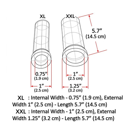 Silicone penis  Sleeve Adult toys Large Size Soft Durable Sealed Protective Easy Clean Comfortable For Men sex Accessories