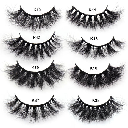 LEHUAMAO Eyelashes 3D Mink Lashes natural handmade volume soft lashes long eyelash extension real mink eyelash for makeup D103