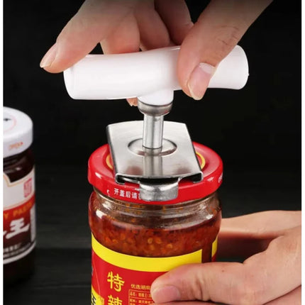Adjustable Multi-function Bottle Cap Opener Stainless Steel Lids Off Jar Opener Labor-saving Screw Can Opener for Kitchen Gadget