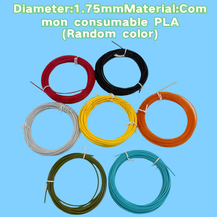 3D Filament Refills 50M/100M/200M Colorful 3D PLA Refill 3D Printing Pen Filament Printing Material High-Precision Printing Pen