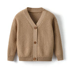 beige cardigan / 12M