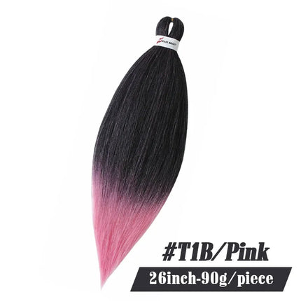 Easy Braiding Hair Kanekalon Jumbo Synthetic Crochet Curly Hair Wholesale Expression Braiding Hair Pre Stretched Extensions