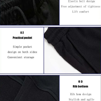 Men's Sweatpants, Trendy Autumn and Winter Sports Pants, Jogging Fitness Running Pants, Casual, Trendy, Comfortable and Fas