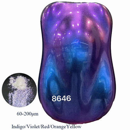 30g Glitter Chameleon Pigment Powder Color Shift Cameleon for Car Change Color Painting DIY Resin Crafts Eyeshadow Makeup Nail