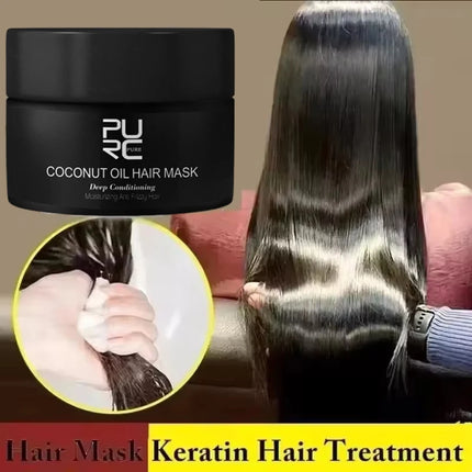 Magical Keratin Hair Mask 5 Seconds Repair Damaged Frizzy Hair Soft Smooth Shiny Nutrition Deep Moisturize Nourishing Hair Care