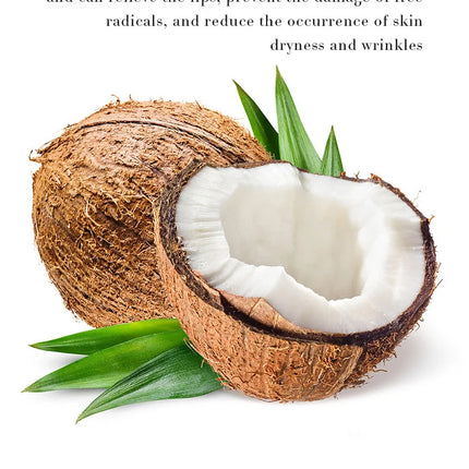 SADOER Coconut Lip Balm Moisturizing Anti Cracking Hydrating Repair Nourishing Anti Wrinkles Lipstick Lips Skin Care Products