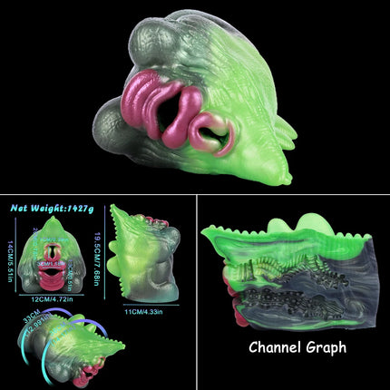 LUUK Alien Fantasy Male Masturbator Sex Toys for Men Realistic Monster Textured Masturbation for Adult Pocket Pussy Sex Toy