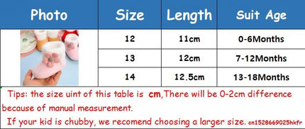 Newborn Booties Baby Socks Shoes Girl Winter Warm Cute Toddler Prewalkers Soft Anti-slip Infant Newborn Crib Crawl Shoes