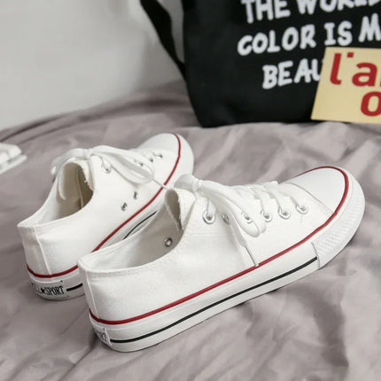 Unisex Casual Canvas Flat Shoes Spring Summer Breathable Rubber Sole Comfortable Slip-On Adults Flat Heel Fashionable Trendy