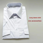 41 / White long-sleeved shirt (no accessories)