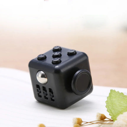 Creative Solid Color Fidget Dice handheld cube Release Stress Autism Anxiety Adult Kids Relief Anti-Stress finger children toys
