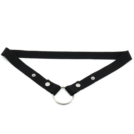 Male Chastity Cage Anti-off Device Elastic Band Auxiliary Belt ONLY Adjustable Ring Rope Les Scrotum Rings