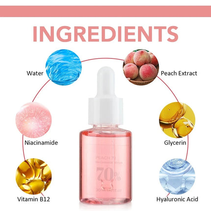 30ml Niacinamide Melanin Fading Melasma Black Spot Corrector Shrinking Pores Hyaluronic Acid Moisturizing Skincare