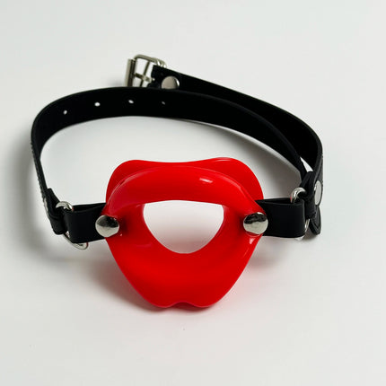 Lip Mouth Open Belt Fetish Silicone Oral Gag Openner Bondage Roleplay gift