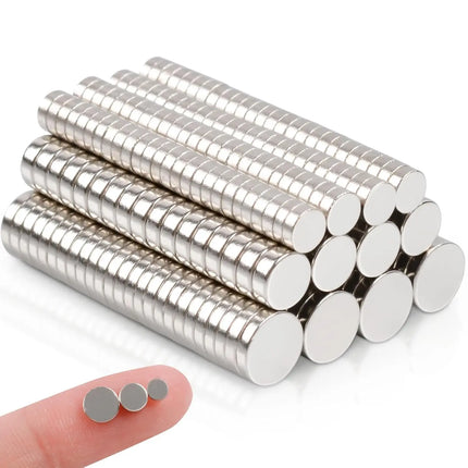 Strong Round Magnet NO Tolerance Disc Magnet for decoration, Fridge, DIY, Building, Scientific, Craft, Office, 4x3, 5x3, 6x3