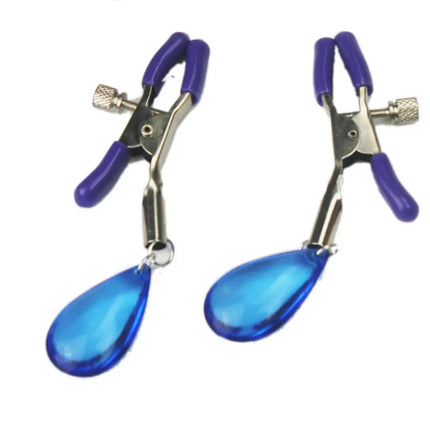 Adjustable Nipple Clamps with Bells Harness BDSM Adult Game Fantasy Clitoris Clips Sexy Breast Stimulator Flirting Toy For Women