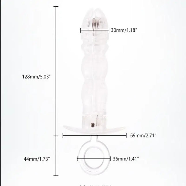 Adjustable Resin Anal Training System for BDSM Play And Fisting Practice - Butt Stretching Dilator Expander for Adult Men Women