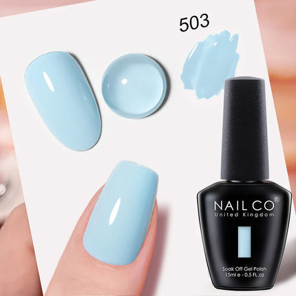 NAILCO Gel Nail Polish 15ml Hema TPO Free Nail Art Vernis Semi Permanent UV Gel Polish Nail Manicure Nail Varnish Ongle Top Coat