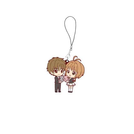 Anime Sakura Card Captor Mobile Phone Chain Keychain Gift  Sakura Card Captor Cell Phone Charms Small Pendant Keyring Fans Gifts