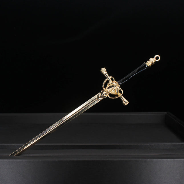 New Punk Metal Sword Hair Stick Chinese Simple Hair Pins for Women DIY Chopstick Hairstyle Design Tools Jewelry Accessories Gift