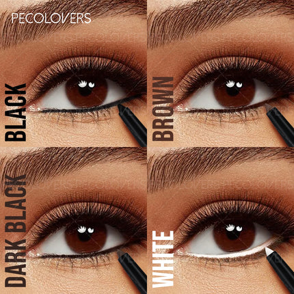 1PC Exquisite Eyeliner Pencil - Glides on Smoothly Without Any Clumping, Features a Super Fine Tip for Drawing Inner Eyeliner