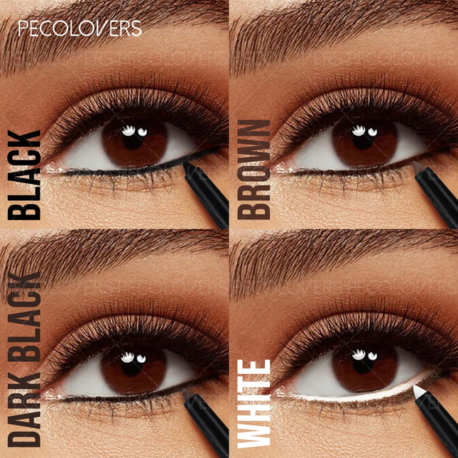 1PC Exquisite Eyeliner Pencil - Glides on Smoothly Without Any Clumping, Features a Super Fine Tip for Drawing Inner Eyeliner