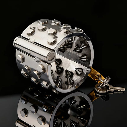 Metal Cock Ring Stainless Steel Adjustable Delay Ring Durable Body Accessories for Men