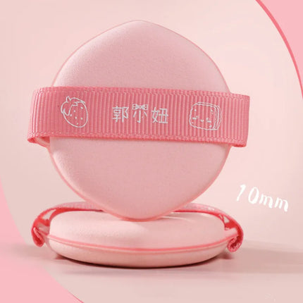 GUOXIAONIU 5 Shapes Powder Foundation Puff Mini Sponge Blending Applicator Details Makeup Puff Tools Wet Dry Dual Use
