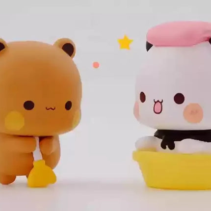 Bubu And Dudu Daily Blind Box Mystery Box Desk Decoration Cute Figure Model Desktop Decoration Collect Kawaii Doll Gift Genuine