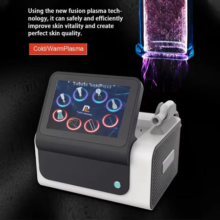 Latest 8 in1 Fusion Plasma Cold Warm Hyper Cold Jet Ozone Plasma plasma technology Acne Remove scalp treatment Ozone-jet Plasma