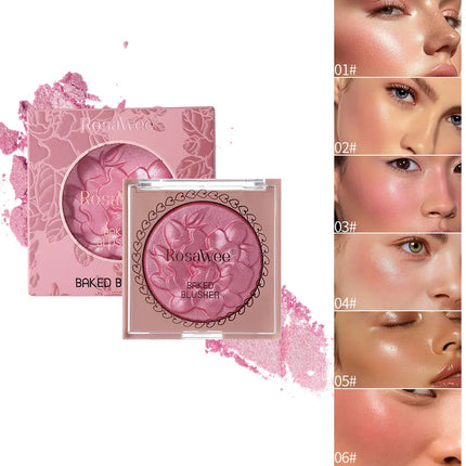 6-color face highlighting and contouring palette in a waterproof and sweatproof formula for music festivals and parties